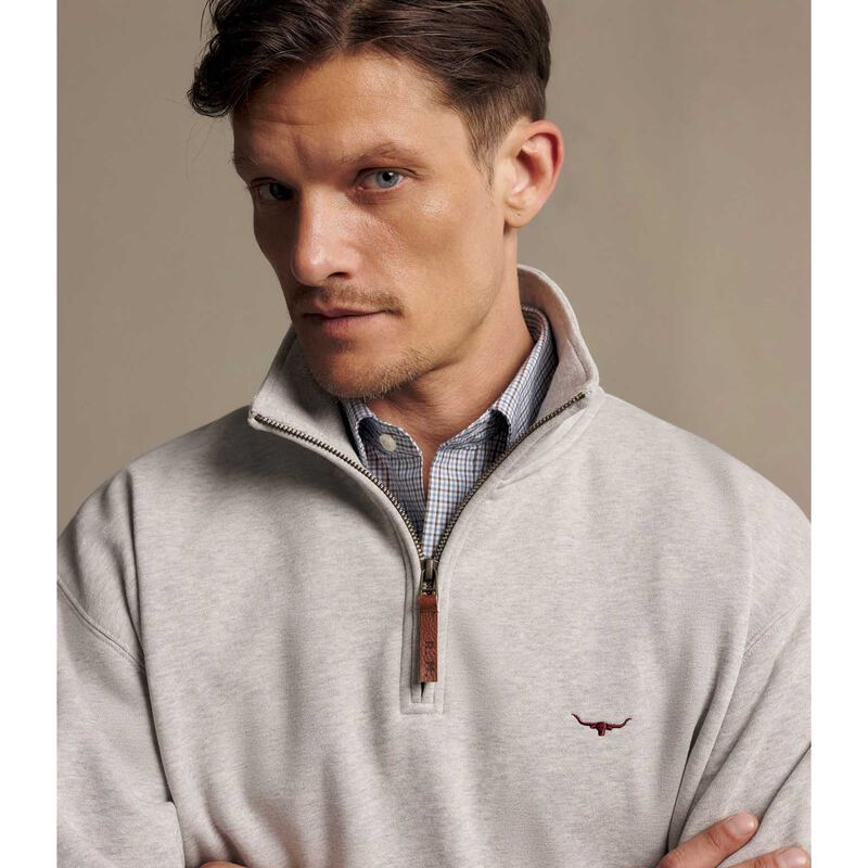 R.M. Williams Mulyungarie Quarter Zip Sweatshirt image number 2